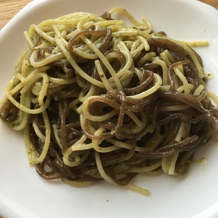 ダイエットに 糸こんにゃく入りのジェノベーゼ レシピ 作り方 By りみ1617 楽天レシピ